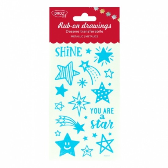 Abtibild - ab109 shine desene transferabile metalice daco Abtibild - ab109 shine desene transferabile metalice daco