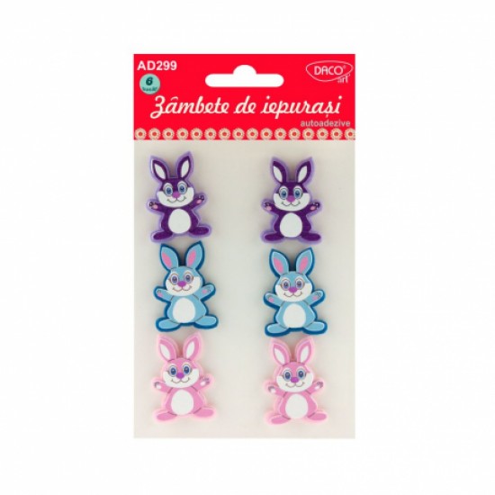 Accesorii craft - ad299 zambete de iepurasi daco Accesorii craft - ad299 zambete de iepurasi daco