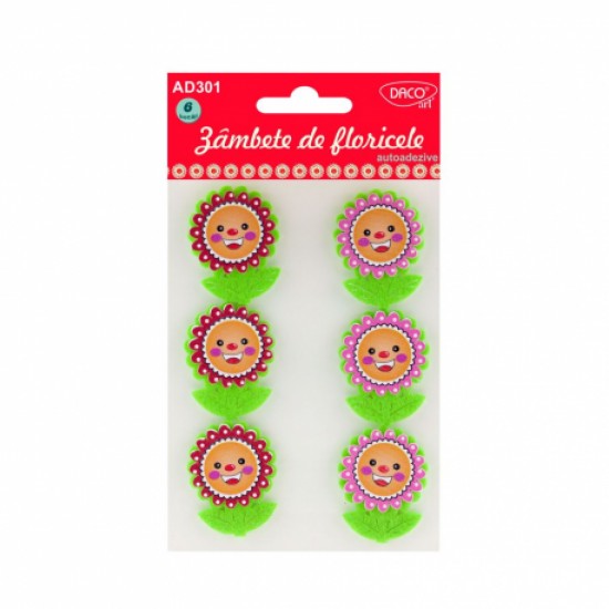 Accesorii craft - ad301 zambete de floricele daco Accesorii craft - ad301 zambete de floricele daco