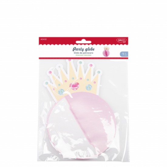 Accesorii craft - ad432 glob de petrecere printesa daco Accesorii craft - ad432 glob de petrecere printesa daco
