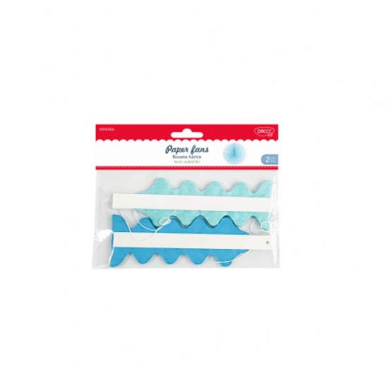Accesorii craft - ad434a rozete de hartie albastre daco Accesorii craft - ad434a rozete de hartie albastre daco