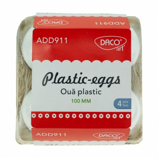 Accesorii craft - add911 oua plastic 10 cm daco Accesorii craft - add911 oua plastic 10 cm daco