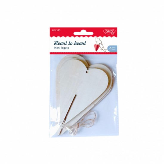 Accesorii craft - adl335 inimi legate daco Accesorii craft - adl335 inimi legate daco