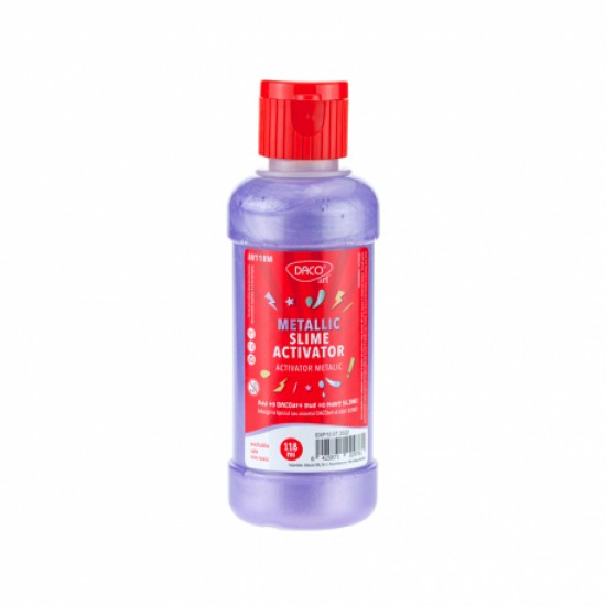 Activator slime metalic mov 118ml daco av118m Activator slime metalic mov 118ml daco av118m