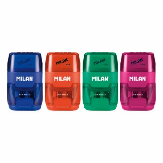 Ascutitoare cu radiera compact milan Ascutitoare cu radiera compact milan