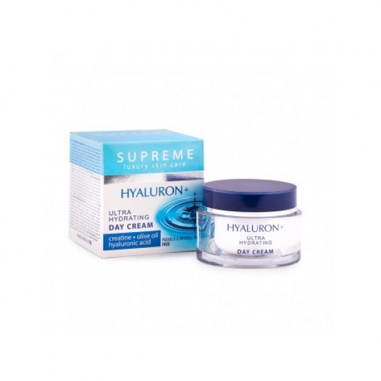 Crema de zi ultrahidratanta cu acid hyaluronic supreme 50ml Crema de zi ultrahidratanta cu acid hyaluronic supreme 50ml