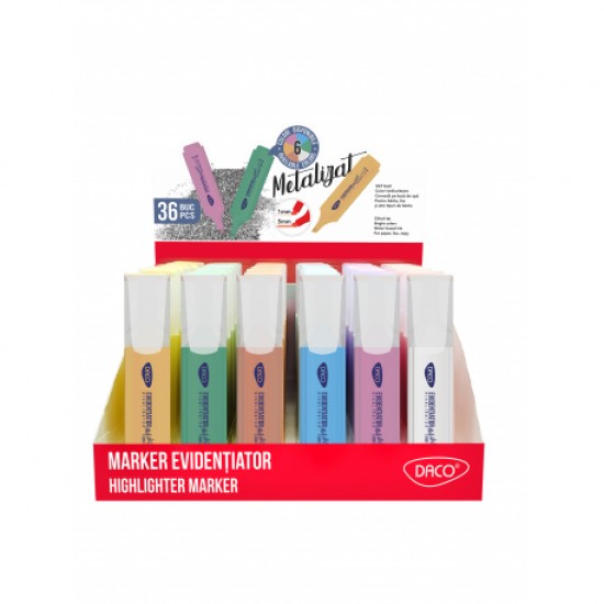 Display marker evidentiator metalizat daco mk436m Display marker evidentiator metalizat daco mk436m