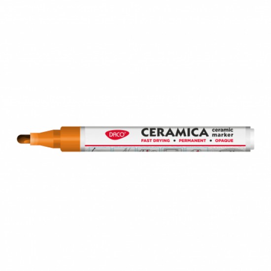 Marker ceramica daco portocaliu mk502p Marker ceramica daco portocaliu mk502p