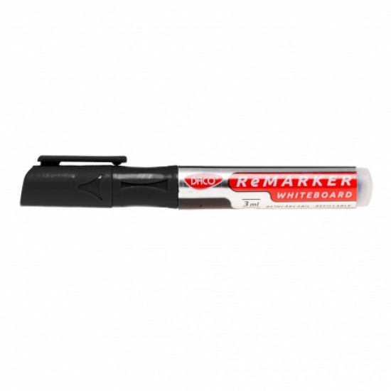 Marker tabla magnetica reincarcabil negru daco mk231 Marker tabla magnetica reincarcabil negru daco mk231