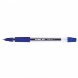 Pix pensan soft gel 0.7mm albastru Pix pensan soft gel 0.7mm albastru