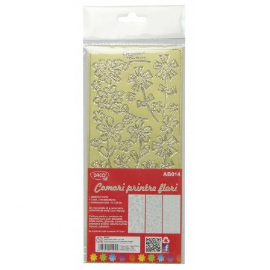 Abtibild - ab014 comori printre flori daco Abtibild - ab014 comori printre flori daco