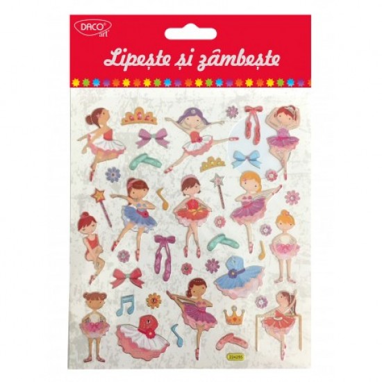 Abtibild - ab024 balerine lipeste si zambeste daco Abtibild - ab024 balerine lipeste si zambeste daco