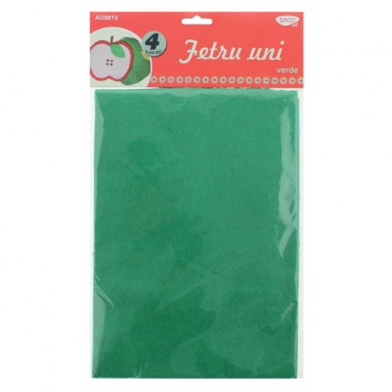 Accesorii craft - ad081gr fetru uni set 4 gri Accesorii craft - ad081gr fetru uni set 4 gri