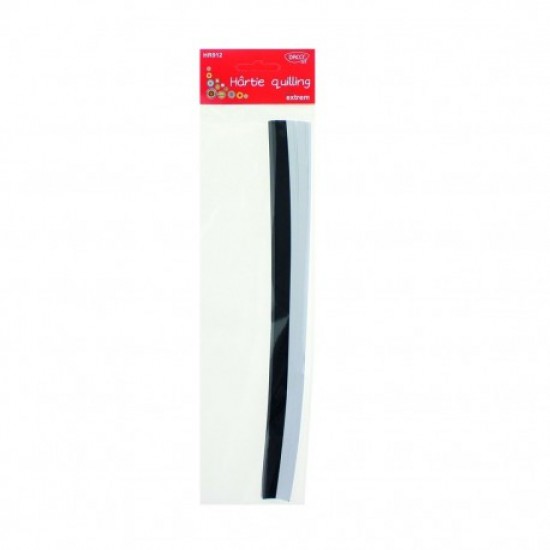 Hartie quilling 30x0.5cm 200/set extrem daco hr912 Hartie quilling 30x0.5cm 200/set extrem daco hr912