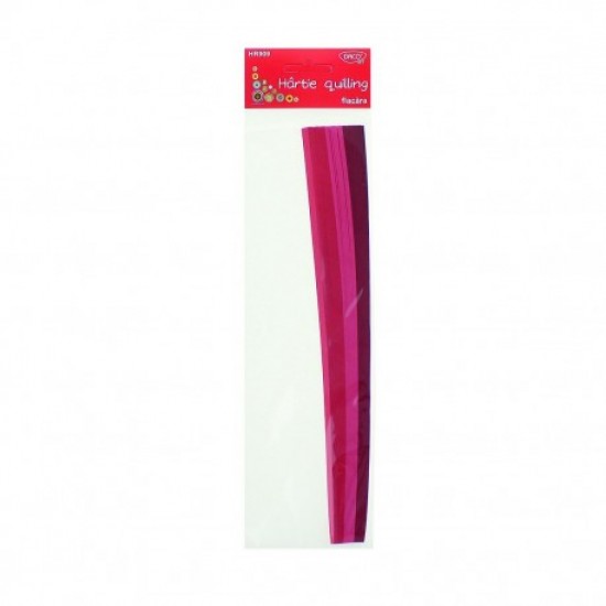 Hartie quilling 30x0.5cm 200/set flacara daco hr909 Hartie quilling 30x0.5cm 200/set flacara daco hr909