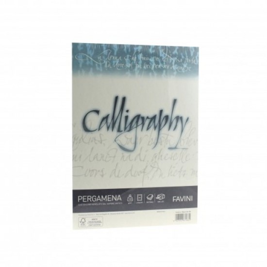 Hartie caligrafica A4, 190g/mp, Favini 50coli, natur pergamena Hartie caligrafica A4, 190g/mp, Favini 50coli, natur pergamena