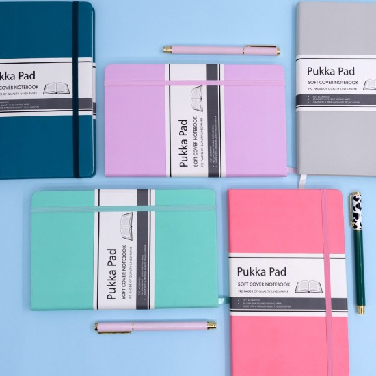 Agenda Pukka Pad Signature PU coperta soft A5 dictando, 192 pag, 80 g, FSC, 21.5 x 13.5 cm 7748-SIG Agenda Pukka Pad Signature PU coperta soft A5 dictando, 192 pag, 80 g, FSC, 21.5 x 13.5 cm 7748-SIG