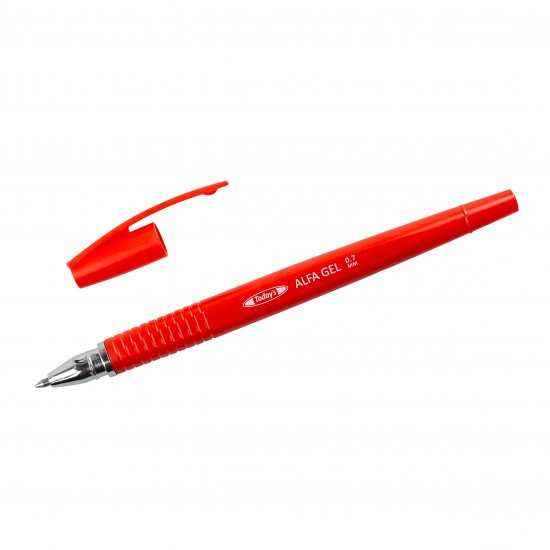 Pix TODAYS ALFA ROLLER GEL, rosu, 0.7 mm 79224 Pix TODAYS ALFA ROLLER GEL, rosu, 0.7 mm 79224