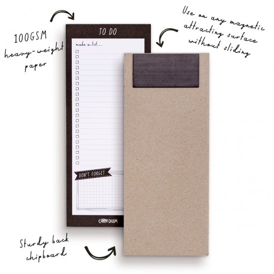 Magnetic To Do List, Pukka Pad 60 file hartie premium 100gsm, dimensiune 9.1 cm X 21.6 cm, Dots 9118-CD Magnetic To Do List, Pukka Pad 60 file hartie premium 100gsm, dimensiune 9.1 cm X 21.6 cm, Dots 9118-CD