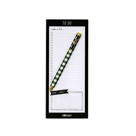 Magnetic To Do List, Pukka Pad 60 file hartie premium 100gsm, dimensiune 9.1 cm X 21.6 cm, Dots 9118-CD Magnetic To Do List, Pukka Pad 60 file hartie premium 100gsm, dimensiune 9.1 cm X 21.6 cm, Dots 9118-CD