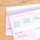 Planificator saptamanal Pukka Pad, nedatat, 60 file hartie premium 100gsm, dimensiune 29.5 cm X 21 cm Balerina Pink 9163-CD Planificator saptamanal Pukka Pad, nedatat, 60 file hartie premium 100gsm, dimensiune 29.5 cm X 21 cm Balerina Pink 9163-CD