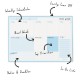 Planificator saptamanal, nedatat, 60 pag hartie premium 100gsm, dimensiune 29.5 cm X 21 cm, Sky Blue 9178-CD Planificator saptamanal, nedatat, 60 pag hartie premium 100gsm, dimensiune 29.5 cm X 21 cm, Sky Blue 9178-CD