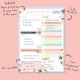 Planificator zilnic Pukka Pad A5, 60 pag,cu organizare zilnica, hartie premium 100gsm, Floral 9207-CD Planificator zilnic Pukka Pad A5, 60 pag,cu organizare zilnica, hartie premium 100gsm, Floral 9207-CD