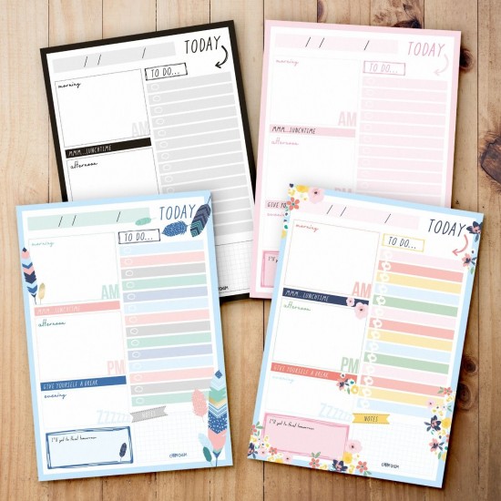 Planificator zilnic Pukka Pad A5, 60 pag,cu organizare zilnica, hartie premium 100gsm, Floral 9207-CD Planificator zilnic Pukka Pad A5, 60 pag,cu organizare zilnica, hartie premium 100gsm, Floral 9207-CD