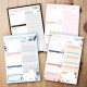 Planificator zilnic Pukka Pad A5, 60 pag,cu organizare zilnica, hartie premium 100gsm, Floral 9207-CD Planificator zilnic Pukka Pad A5, 60 pag,cu organizare zilnica, hartie premium 100gsm, Floral 9207-CD