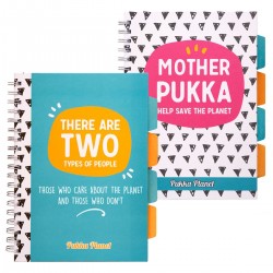 Caiet cu spirala si separatoare, Pukka Pad Project Book Planet "There are Two", 200 pag, dictando, B5 9702(TT)-SPP Caiet cu spirala si separatoare, Pukka Pad Project Book Planet "There are Two", 200 pag, dictando, B5 9702(TT)-SPP