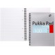 Caiet cu spirala dubla Pukka Pad Metalic Editor A4+ 100 pagini, coperti tari EM003 Caiet cu spirala dubla Pukka Pad Metalic Editor A4+ 100 pagini, coperti tari EM003