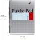 Caiet cu spirala dubla Pukka Pad Metalic Editor A4+ 100 pagini, coperti tari EM003 Caiet cu spirala dubla Pukka Pad Metalic Editor A4+ 100 pagini, coperti tari EM003