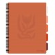 Caiet cu spirala si separatoare, STRIGO PADS Project Book Floral A4, Matematica, PADS042 Caiet cu spirala si separatoare, STRIGO PADS Project Book Floral A4, Matematica, PADS042