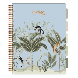 Caiet cu spirala si separatoare, STRIGO PADS Project Book Africa, A4, Matematica, PADS067 Caiet cu spirala si separatoare, STRIGO PADS Project Book Africa, A4, Matematica, PADS067