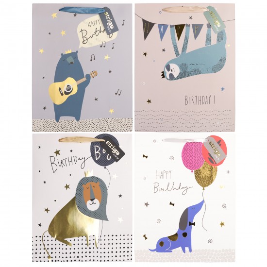 Set 4 pungi hartie 26x12(h)x32cm 210 gsm. PART019 Set 4 pungi hartie 26x12(h)x32cm 210 gsm. PART019