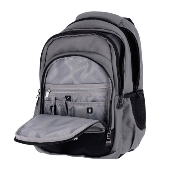 Ghiozdan Strigo Misty+ Black Classic PL001, 24L, 39X27X18cm