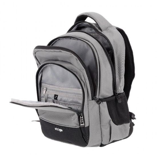 Ghiozdan Strigo Misty+ Black Classic PL001, 24L, 39X27X18cm