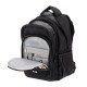 Ghiozdan Strigo Misty+ Black Wild PL002, 24L, 39X27X18cm