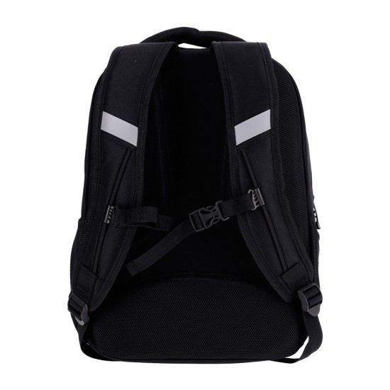 Ghiozdan Strigo Misty+ Black Dinosaur PL004, 24L, 39X27X18cm