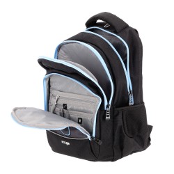 Ghiozdan Strigo Misty+ Black Bicycle PL009, 24L, 39X27X18cm Ghiozdan Strigo Misty+ Black Bicycle PL009, 24L, 39X27X18cm