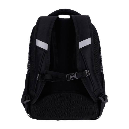 Ghiozdan Strigo Misty+ Black Tiger PL010, 24L, 39X27X18cm