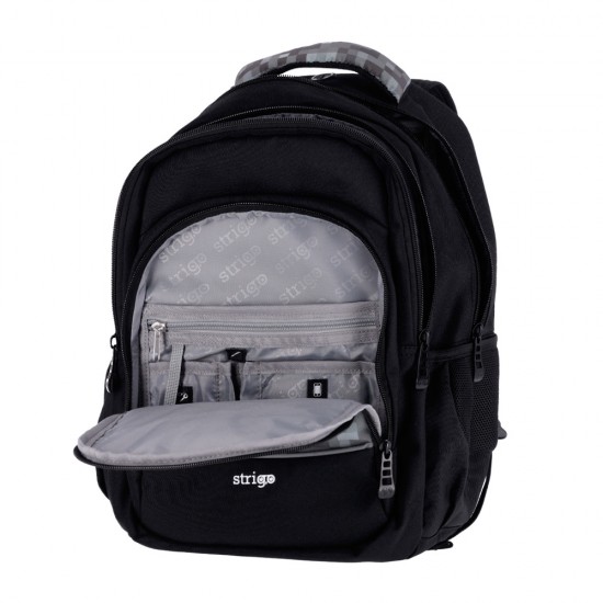 Ghiozdan Strigo Misty+ Minecraft PL011, 24L, 39X27X18cm