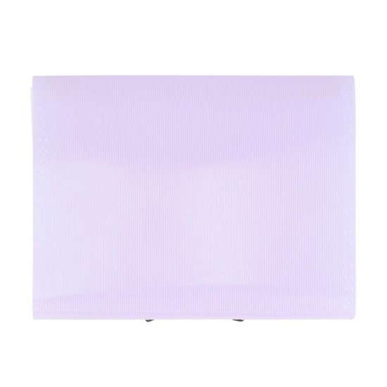 Mapa Strigo PP, A4, 13 compartimente, inchidere cu elastic, clips metalic, mov SF050