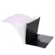 Mapa Strigo PP, A4, 13 compartimente, inchidere cu elastic, clips metalic, mov SF050