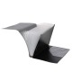 Mapa Strigo PP, A4, 13 compartimente, inchidere cu elastic, clips metalic, gri SF052