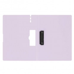 Clipboard Strigo vertical A4 cu clip metalic lateral, suport stilou, mov SF056 Clipboard Strigo vertical A4 cu clip metalic lateral, suport stilou, mov SF056