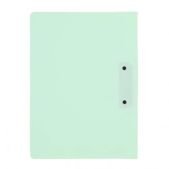 Clipboard Strigo vertical A4 cu clip metalic lateral, suport stilou, menta SF057