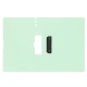Clipboard Strigo vertical A4 cu clip metalic lateral, suport stilou, menta SF057