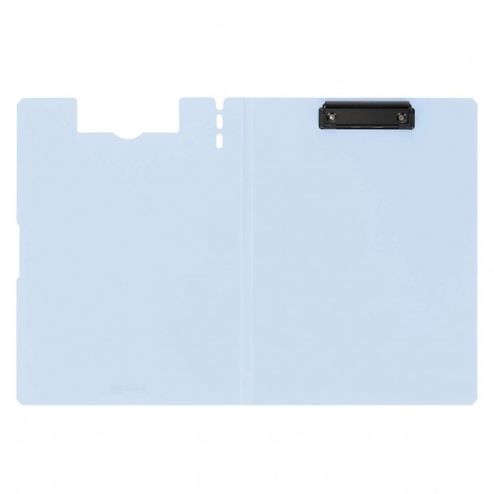 Clipboard Strigo vertical A4, suport stilou, albastru deschis SF061