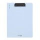 Clipboard Strigo vertical A4, suport stilou, albastru deschis SF061